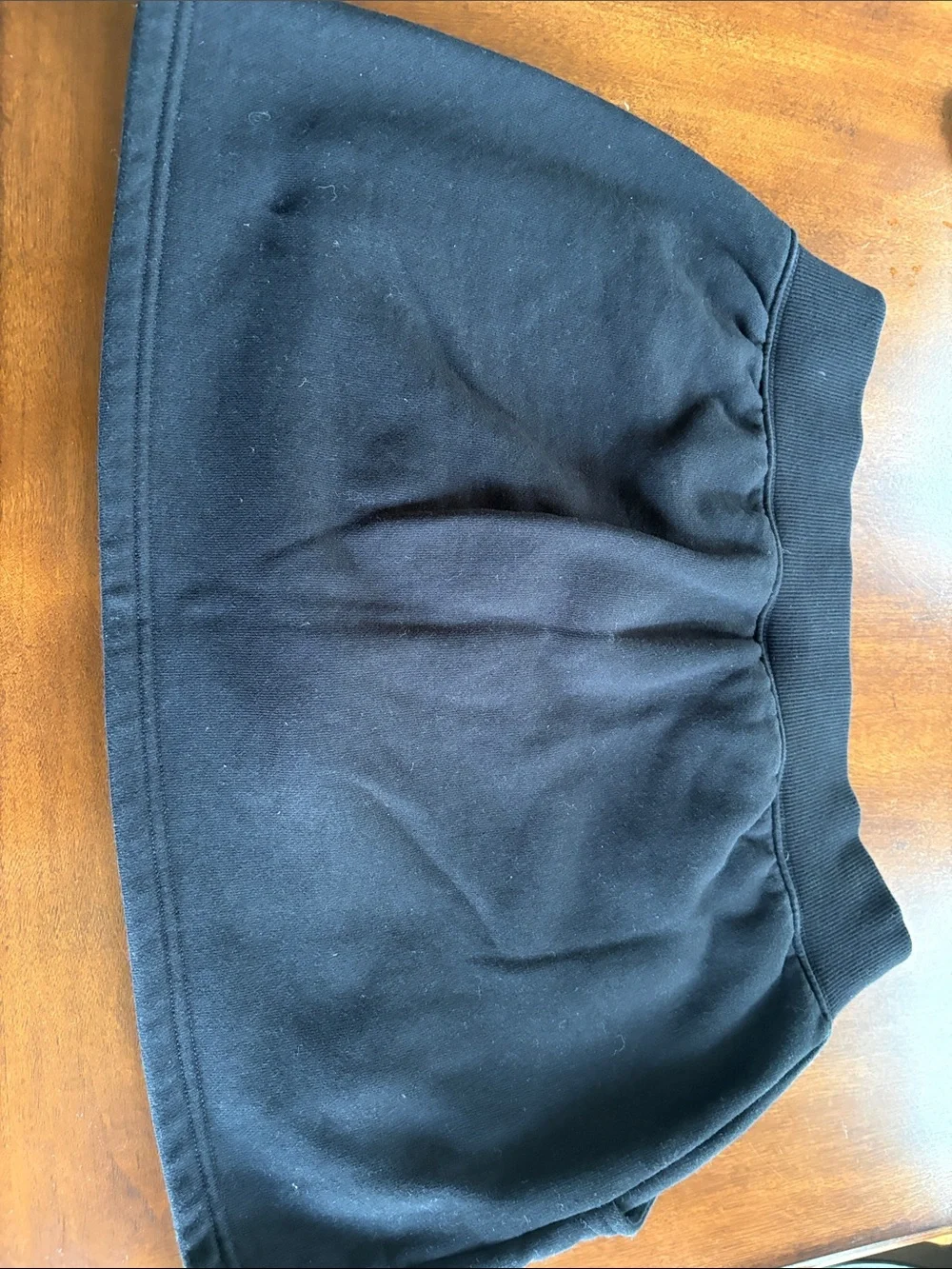 Alo Black Accolade Ribbed Waistband Skirt